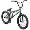 Mongoose Legion L100 Freestyle Bici BMX per piloti di livello avanzato, per adulti, uomo/donna, telaio 4130 Chromoly, cerchi a doppia parete e ruote da 20, verde