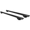 Farad- Barre portatutto IRON 2 in acciaio compatibile con VW TOURAN 5 porte anno 2015> con corrimano alto
