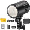 Godox AD100 Pro AD100Pro TTL Flash Tascabile, 100W 2.4G Wireless HSS 1/8000s, 0.01-1.5s Riciclaggio, Batteria Agli Ioni di Litio da 7.2V/2600mAh 360 Flash a Piena Potenza