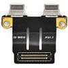 ICTION Nuovo 821-01646-02 per MacBook Pro Retina 13 15 A1989 A1990 DC-IN DC Power Jack Board Type-C Connettore di ricarica USB-C 2018 2019 Anno