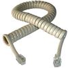 Dexlan Connect 2 m cornetta Spiral Cord Avorio - Grigio