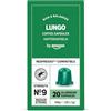 by Amazon Capsule in alluminio di caffè Lungo compatibili con Nespresso, tostatura media, 20 unità, Certificato Rainforest Alliance