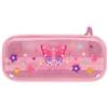 Legami - Astuccio Wonderwow, Tema Butterfly, 2 Scomparti e Portapenne interno, Scomparto interno con Tessuto a Rete, Chiusura a Zip, 23x11x5 cm