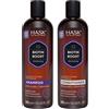 HASK Biotin Boost Set di shampoo e balsamo ispessimento - non stinge, senza glutine, senza solfati, senza parabeni, 1 shampoo e 1 balsamo