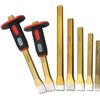 EasyByMall Scalpello piatto in lega di acciaio cromato, strumento essenziale per intaglio del legno, adatto per progetti domestici e professionali (150 mm)