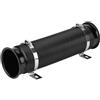 KSTE Tubo Flessibile 76, 76 Millimetri 3inch Universal Car Presa dell'Aria Fredda in Ingresso Tubo Flessibile Condotto Tubo Flessibile Corredo Nero