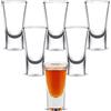 GOIEHIR Bicchieri Da Shot 30ml, Set Di 6 Bicchieri Tequila per Whisky, Gin, Vodka