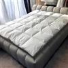Generico TOPPER sopra materasso CM 5 Rollo Fill, micro-sfere in fibra di poliestere; CERT, OEKO TEX un comfort che ritrovi solo negli Hotel 5 stelle Lusso. (BIANCO, singolo 85x200x5 cM)