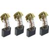 OKODOKO Confezione da 4 spazzole al carbonio per smerigliatrice angolare Makita GA9020 GA9020KD GA9020S CB204