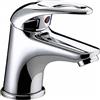 Bristan, J SMBAS C, Miscelatore per lavello con sistema di scarico Pop-Up, cromato, Argento (chrome)