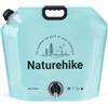 Naturehike 10 l, sacco d'acqua pieghevole con rubinetto, tanica d'acqua portatile, ideale per campeggio, barbecue, escursioni, attività all'aperto, tanica pieghevole leggera e robusta
