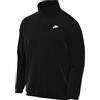 Nike Giacca in Maglia Club - Uomo, Nero/Nero/Bianco, FQ3426-010, L