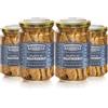 LORENZO COSTA FU EUGENIO Filetti di sgombro pescati in Sicilia | Filetti di Sgombro sott'olio | Sgombro vetro | Vasetto da 300gr (4 Pezzi)