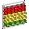 Scaffale a muro con cassettine - kaiserkraft