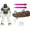 Mattel Buzz Lightyear Izzy Hawthorne con Equipaggiamento da Missione Action Figure, con spada laser e accessori, 12 articolazioni mobili, Giocattolo per Bambini 4+ Anni, HHJ88