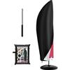 Nifogo Vrent Copertura Protettiva per Copri Ombrellone a braccio, 280 cmx 30 cm / 80 cm / 46 cm Coperture per Ombrelloni Parasol Cover Copriombrellone Impermeabile 210D Tessuto Oxford Telo