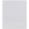 Essix Copripiumino singolo in raso di cotone, tinta unita, colore: bianco, Raso di cotone, bianco, 140 x 200 cm