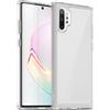 Liisooka Cover per Samsung Galaxy Note 10 Plus, Custodia in TPU Antiurto Sottile di Livello Militare, Resistente all'ingiallimento, Case per Telefono in PC Rigido, Retro Antigraffio, Trasparente