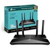 TP-Link Archer AX58 AX3000Mbps Router WiFi 6 Dual-Band, 4 Porta Gigabit, 2402Mbps su 5 GHz e 574Mbps su 2,4 GHz, 4 Antenne Ad Alto Guadagno, Rete Ospiti, QoS, EasyMesh, WPA3, Alexa, non supporta xDSL