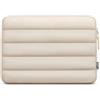 TECOOL Puffy Custodia PC 16 Pollici Per 16 Pollici Macbook Pro M4 M3 M2 M1 2024 2023, Custodia Computer 16 Lenovo Ideapad Thinkpad HP Dell Acer Asus, Protettiva Porta Notebook Sleeve 16,Beige