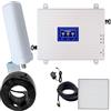 ayissmoye Amplificatore di Segnale Mobile Triband, GSM 4G 3G 2G LTE WCDMA (Banda1/3/8 900/1800/2100mhz)
