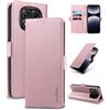 Yunubeyii Cover Libro per Xiaomi Redmi Note 14 Pro/Pro+ 5G/Poco X7 - [Blocco RFID] Luxury PU Leather Portafoglio Card Holder Magnetic Phone Custodia con Kickstand, Cover Protettiva Antiurto, Rosa