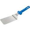 Gi.Metal Paletta rettangolare multiuso per Pizza, Pala per Pizza, in Acciaio Inox (10x14 cm) con Manico in Polimero ad alta Resistenza non ricambiabile