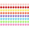 Ailebens Palline di ricambio per gioco da 12 mm, 96 palline da gioco in acrilico tinta unita, per dama cinesi, gioco da tavolo, giocattolo per smistamento dei colori, giochi in marmo (8 colori)