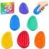 ChaneeHann Fidget Toys,Antistress,Giochi Antistress,6 Giocattoli Sensoriali Sensory Stones Per Bambini,Antistress,Giocattolo Sensoriale Silicone,Adatto A Bambini Con Giocattoli Antistress Irrequieti E Iperattivi