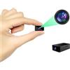 cuoum Mini Telecamera Spia Nascosta - Telecamera Videocamera-1080P HD-Ricaricabile Microcamere Spia-Registrazione in Loop, Rilevamento del Movimento, Mini Camera Senza WiFi, No Night Vision/No TF card