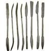 BENSON Set di 8 lime per legno e pietra ollare
