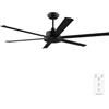 Cecotec - Ventilatori da Soffitto EnergySilence Aero 10000 Pro - 56 W, Diametro 254 cm, Telecomando, Timer Fino a 8 Ore, 6 Velocità, 6 Velocità, Estate/Inverno, Altezza Regolabile