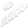 Jinlaili Cuscino Poggiapolsi per Tastiera, Poggiapolsi a Nuvola, Supporto per Polso Tastiera Ergonomica, Poggia Polsi in Memory Foam, Antiscivolo, Poggia Polso per Ufficio Giocare Studio (Set B)