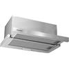 COMFEE' COMFEE ' CHL03M21S - Cappa aspirante 60 cm, flusso d'aria 400 m³/h, cappa aspirante da incasso, incasso piatto, colore: Argento