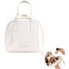 CJQRL Borsa Cosmetica da Viaggio Donna in Morbida Pelle PU, Grande Capacità, Organizer Porta Toilette Trucchi