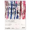 INNSPIRO Blocco carta acrilica A3 12 pagine 400 g.