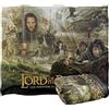 LOGOVISION Lord Of The Rings Trilogy Poster Coperta super morbida al tatto setoso - 152 x 127 cm