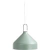 Zafferano, Lampada Amelie Sospensione, Lampadario a Sospensione Ricaricabile e Senza Fili con Controllo Touch, Adatta per Salotto ed Esterni, Dimmer, 2200-3000 K, Altezza 12 cm, Colore Verde Foglia
