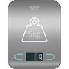 Cecotec CookControl - Bilancia da cucina digitale di alta precisione, piattaforma in acciaio inox, anti-impronta, design ultrasottile, display LCD, capacità massima di 5 kg, precisione di 1 g