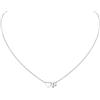 ChicSilver Collana Argento 925 Donna, Collana Donna Argento Cuore con Iniziale Lettera F Lunga 41+5CM, Ciondolo Lettera Ragazza Amicizia Idee Regalo per Compleanno Anniversario Natale