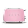 Smeg - Tostapane 50's Style 2x2 Fette - Tsf01pkeu-rosa