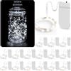 BROTOU Confezione da 15 Catene Luminose LED a Batteria, 2M/20 Mini LED Catena Luminosa per Interni ed Esterni DIY Piccole Micro Catene Luminose con Batteria Impermeabili per Natale, Camera da Letto