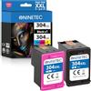 NINETEC 304 XL cartuccia d'inchiostro nero e colore multipack di ricambio per cartucce HP 304 XL 304XL per DeskJet 2600 2620 2622 2630 3720 3730 3750 3760 3762 Envy 5010 5020 5030 50 032