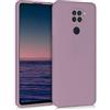 kwmobile Custodia Compatibile con Xiaomi Redmi Note 9 Cover - Back Case per Smartphone in Silicone TPU - Protezione Gommata - uva