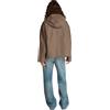 Tommy Hilfiger Donna Parka Cotton Nylon Short con Cappuccio, Marrone (Tundra Brown), 40