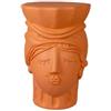 Seletti - Sgabello Magna Graecia - Arancione - Terracotta - Designer Antonio Aricò