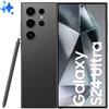 Samsung Galaxy S24 Ultra Smartphone AI, Display 6.8'' QHD+ Dynamic AMOLED 2X, Fotocamera 200MP, RAM 12GB, 256GB, 5.000 mAh, Titanium Black