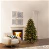EDG Enzo de Gasperi Albero di Natale Pino Cristallo H 180 cm Natural con 1500 Mini Led