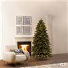 EDG Enzo de Gasperi Albero di Natale Pino Cristallo 210 cm Natural con 1900 Mini Led