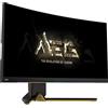 MSI MEG 342C QD-OLED 34" UWQHD Gaming Monitor curvo - 1800R, 3440 x 1440 Pannello Quantum Dot OLED, 175 Hz / 0,03ms, 99,3% DCI-P3, ΔE≤2, DisplayHDR True Black 400, KVM - DP 1.4a, HDMI 2.1, USB Type-C